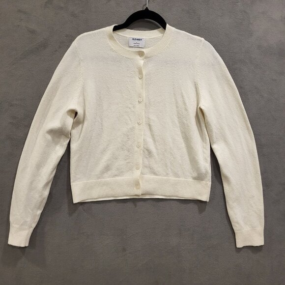 Old Navy Button down Cardigan Sweater Women's Size Medium Business‎ Office - Picture 1 of 6